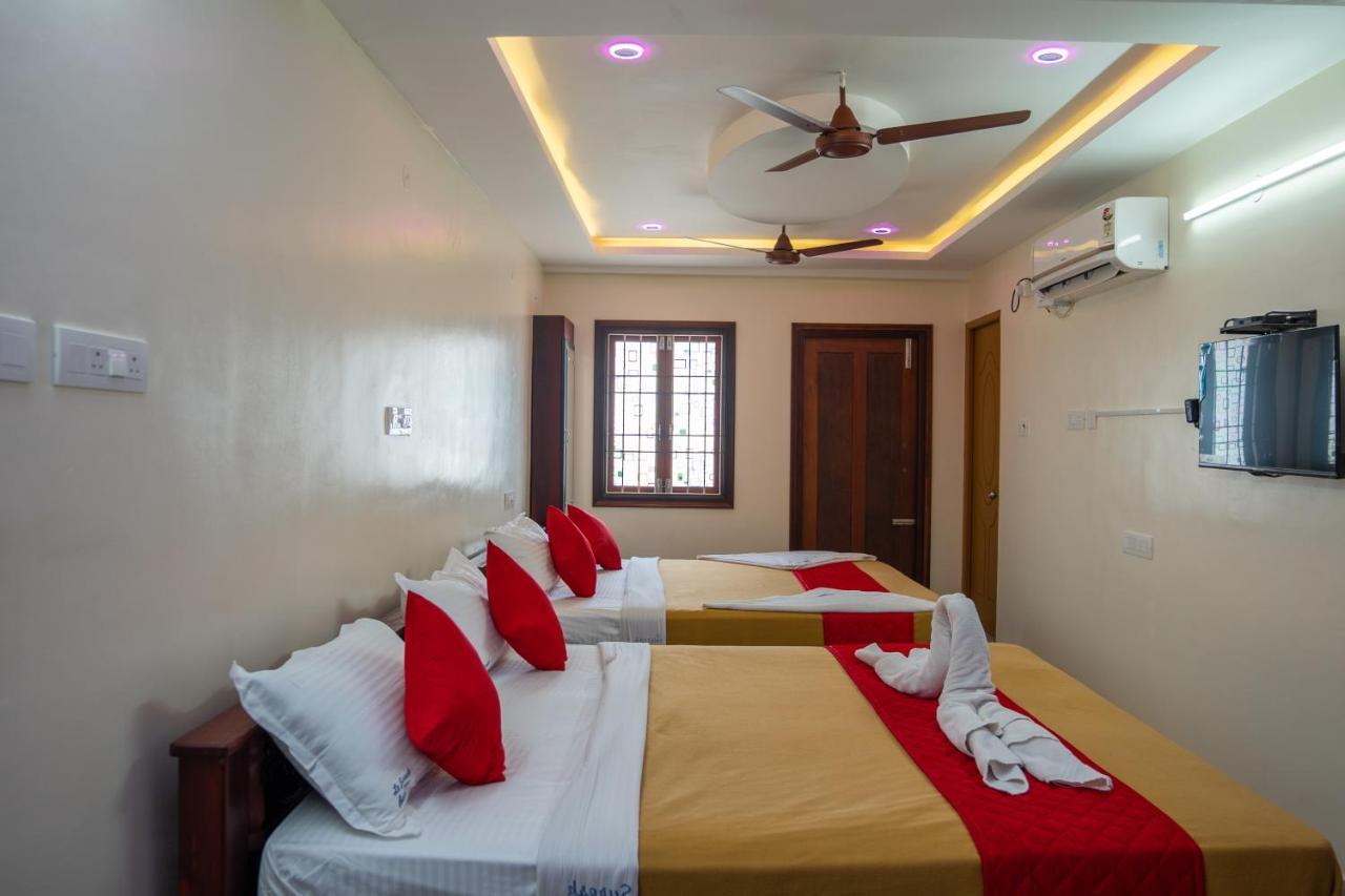 Le Suresh Guest House بونديتْشيري المظهر الخارجي الصورة